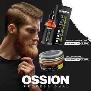 Cera para bigote de alta fijación