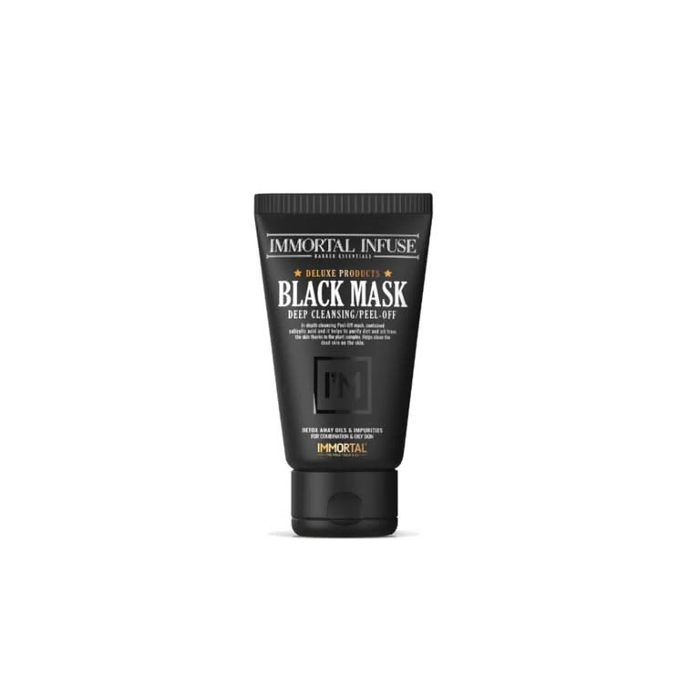 Mascarilla negra (puntos negros) - Image 2